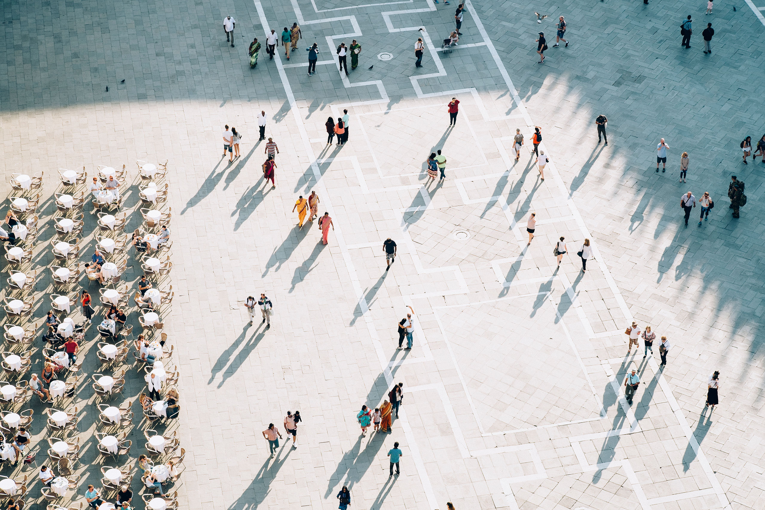 People_Walking_St_Mark's_Square