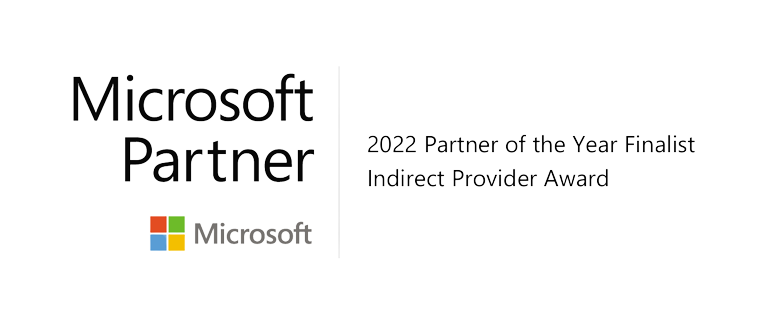 2022 Microsoft Indirect CSP Award Finalist