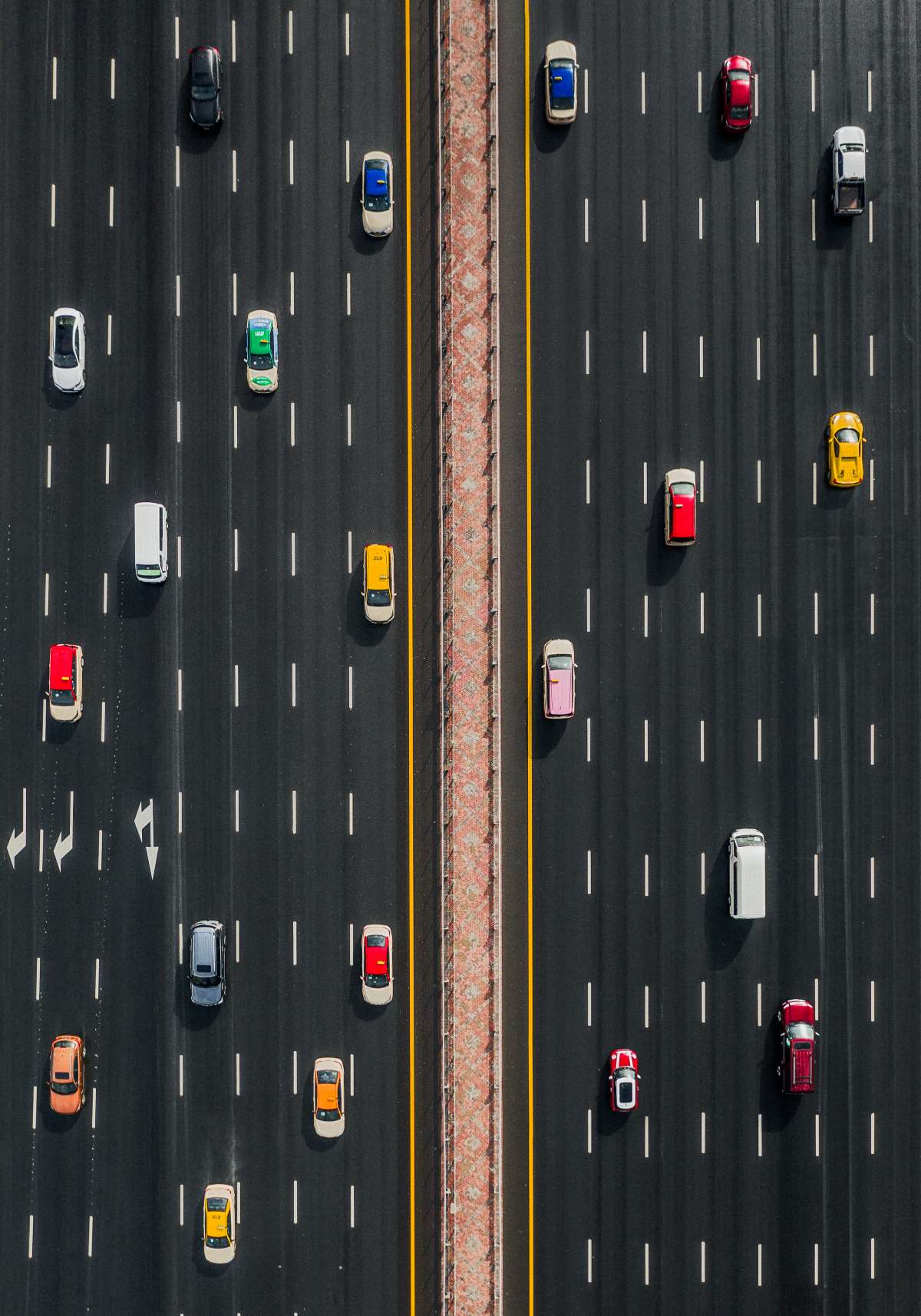 Highway traffic overhead