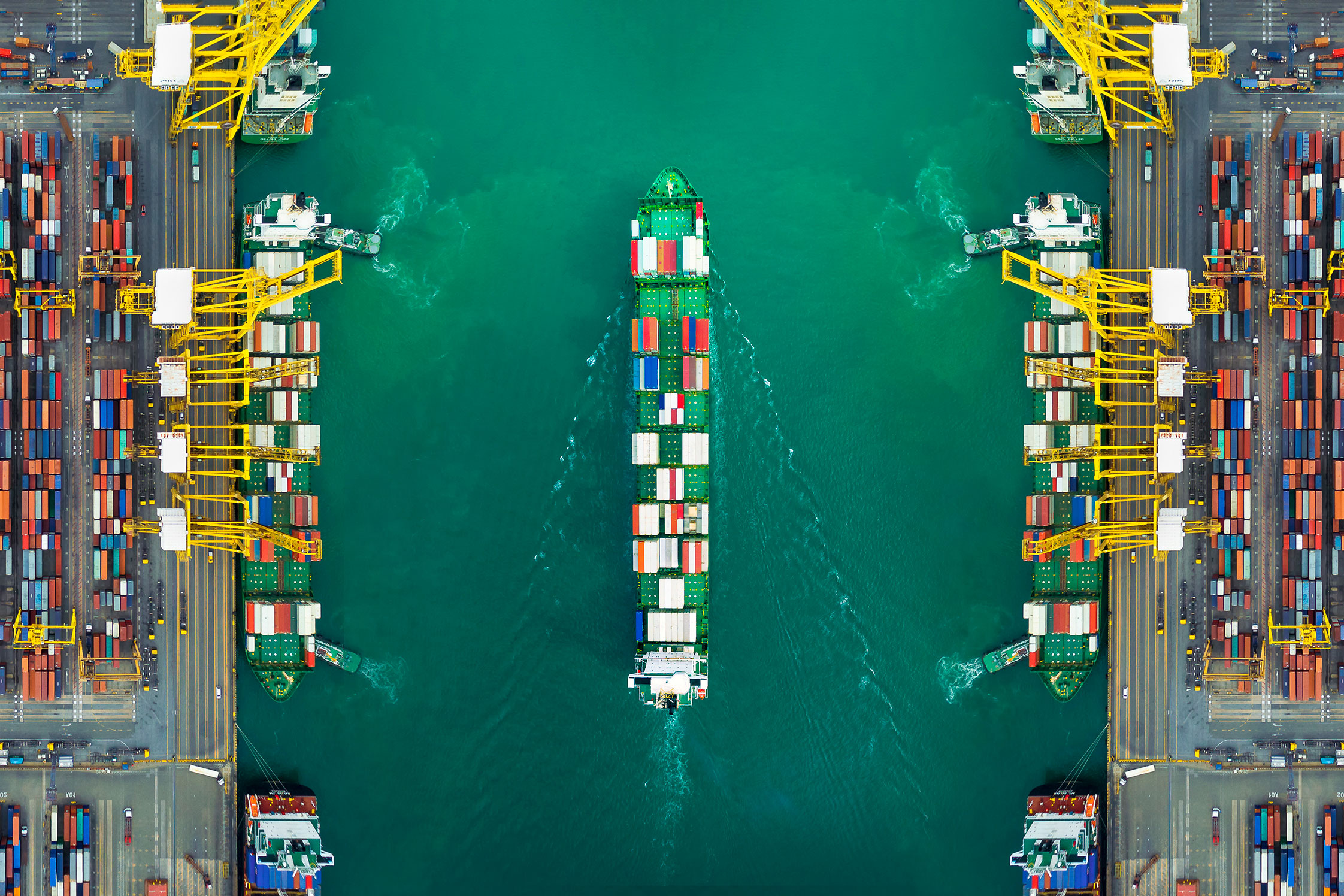 Container_Ship_Harbor_Aerial Container_Ship_Harbor_Aerial