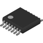Analog Multiplexer Single 4:1 14-Pin TSSOP T/R